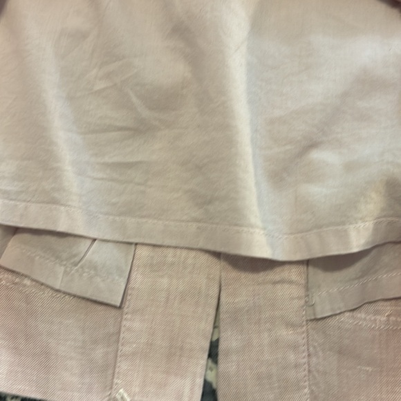 J. Crew 100% linen pink skirt. Size M - Picture 5 of 8